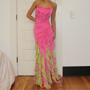 Mom Cheri Le Gala Beaded Dress